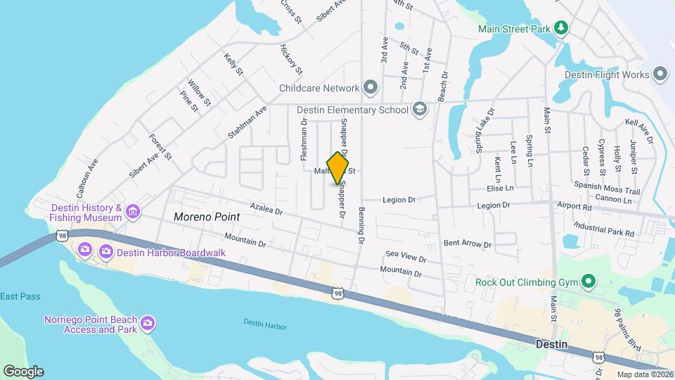 309 Snapper Dr Map and Location Details