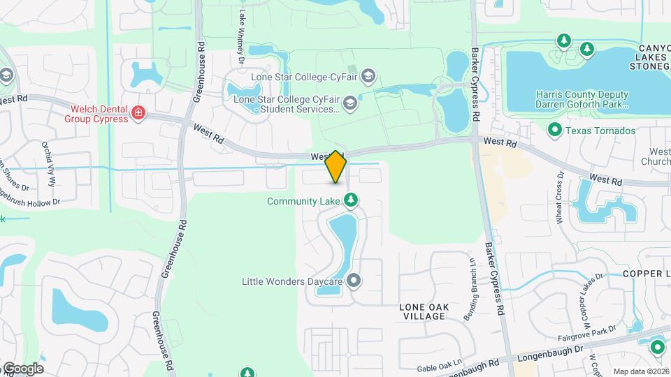 18507 Magnolia Dell Dr Map and Location Details