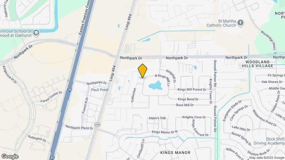 25981 N Kings Mill Ln Map and Location Details