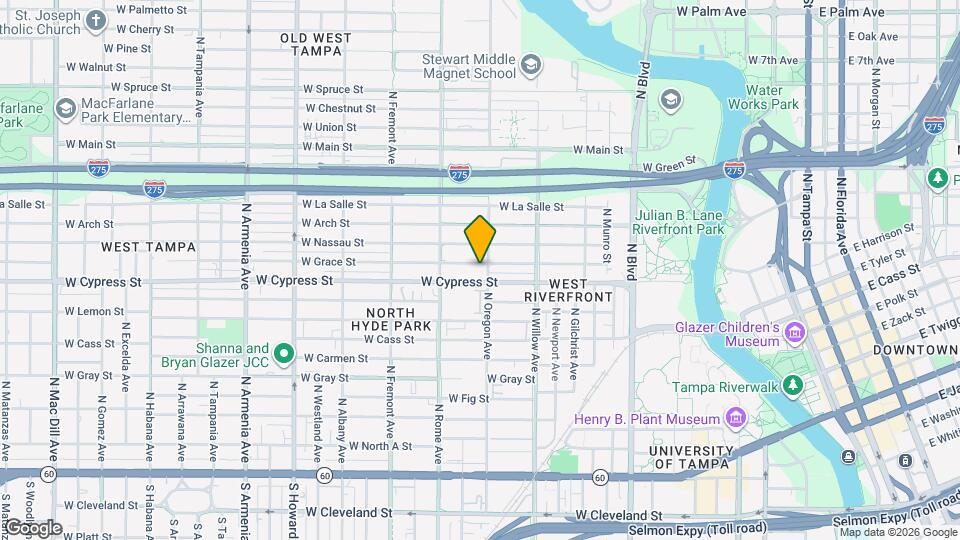 1504 W Grace St Map and Location Details