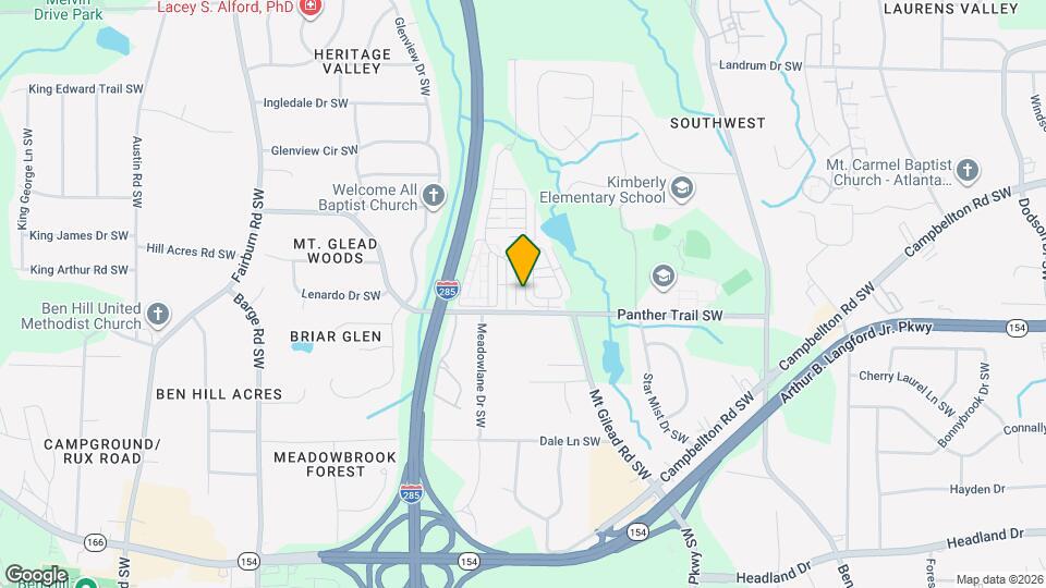 3156 Parc Ct SW Map and Location Details