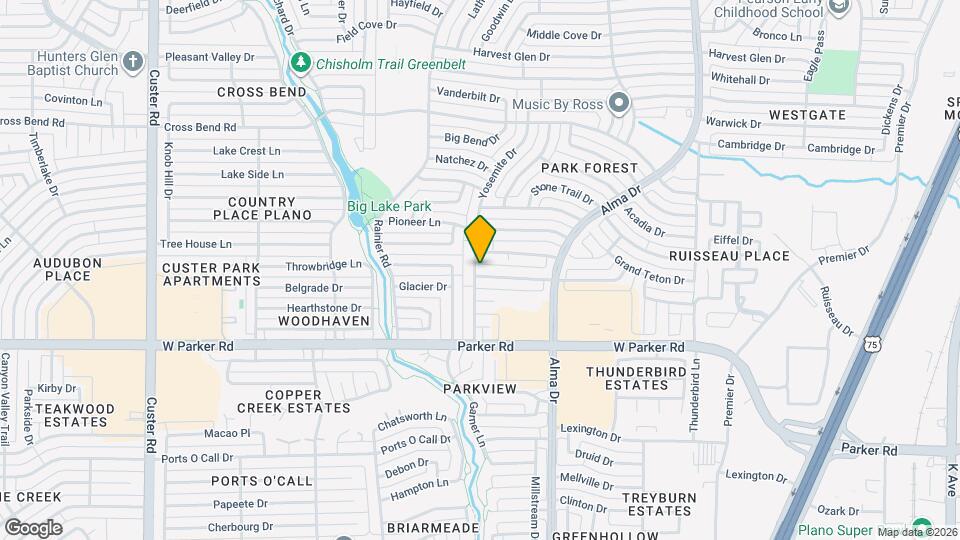 1217 Lombardy Dr Mapa y Detalles de la Ubicación