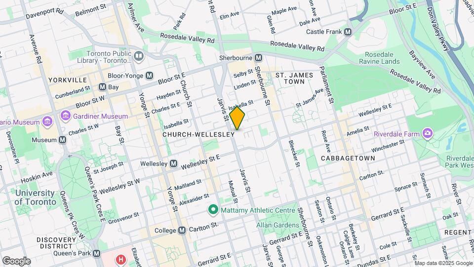 539 Jarvis St Map and Location Details