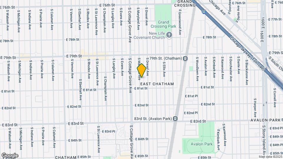 8029 S Maryland Ave Mapa y Detalles de la Ubicación