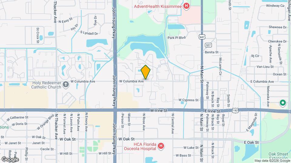 722 W Columbia Ave Map and Location Details