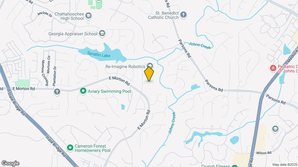 525 Calmwater Ln Mapa y Detalles de la Ubicación