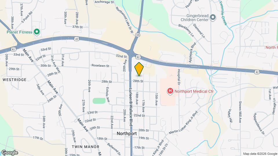 2805 18th Ave Map and Location Details