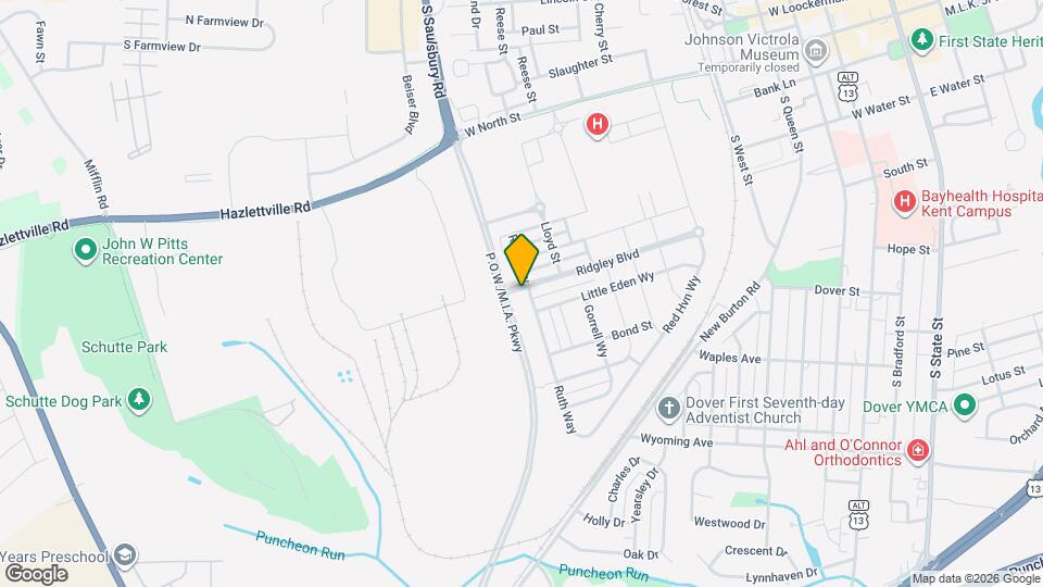 710 Ruth Way Map and Location Details