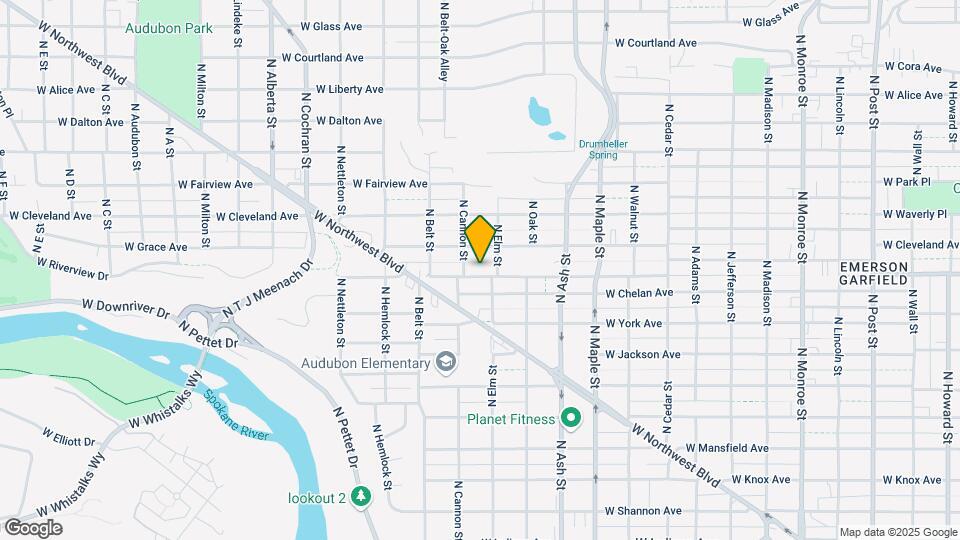 1914 W Buckeye Ave Map and Location Details