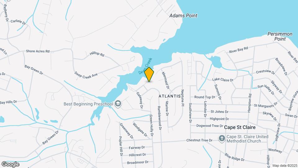 847 Harbor View Terrace Map and Location Details