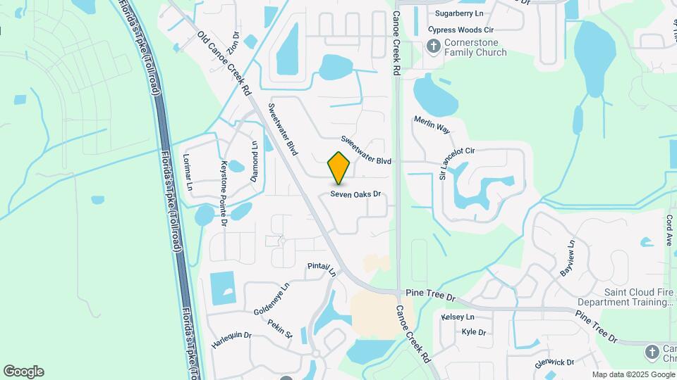 2294 Seven Oaks Dr Map and Location Details