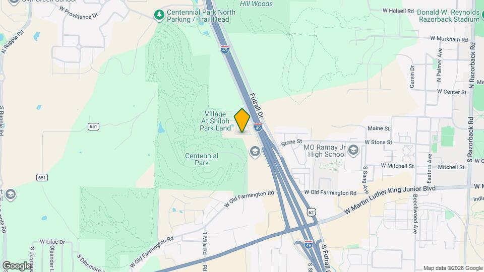 2803 W Cottonwillow Way Map and Location Details