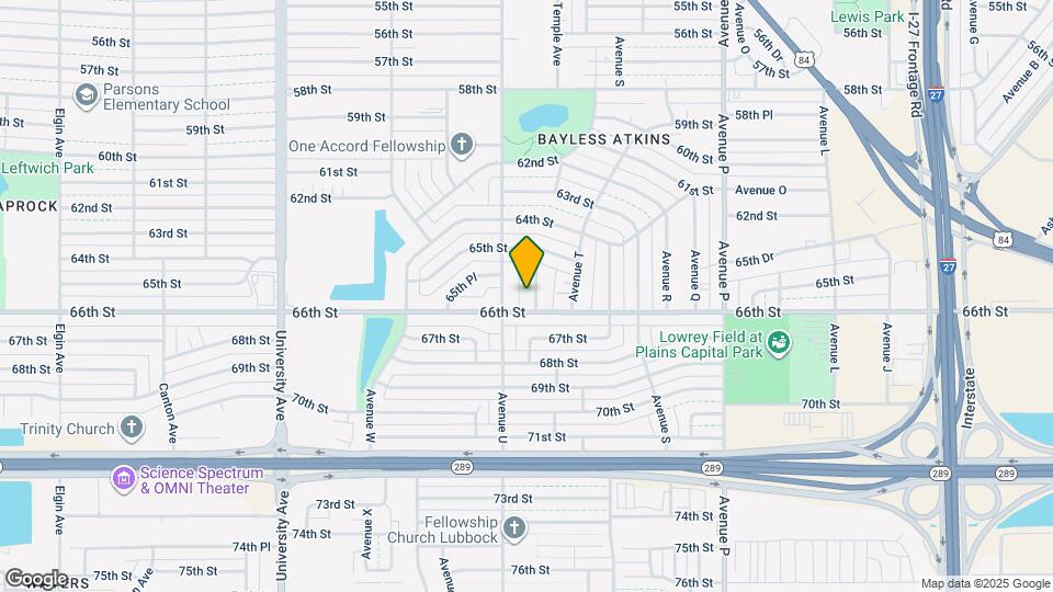 6518 Temple Ave Map and Location Details