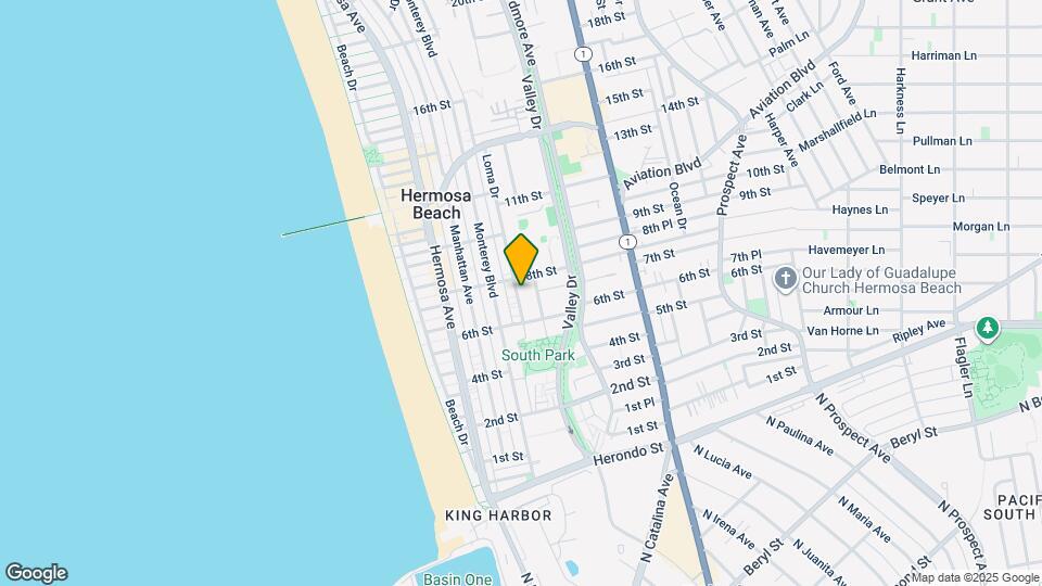 714 Loma Dr, Unit LowerUnit Map and Location Details
