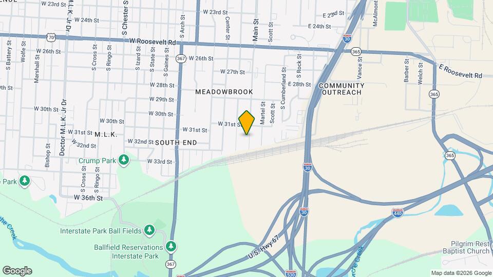 3122 Main St Map and Location Details