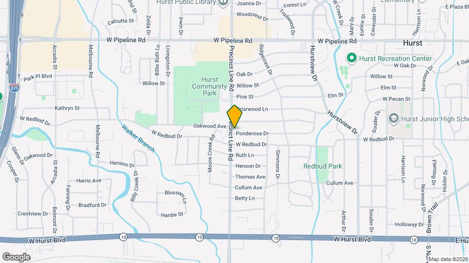 776 Ponderosa Dr Map and Location Details