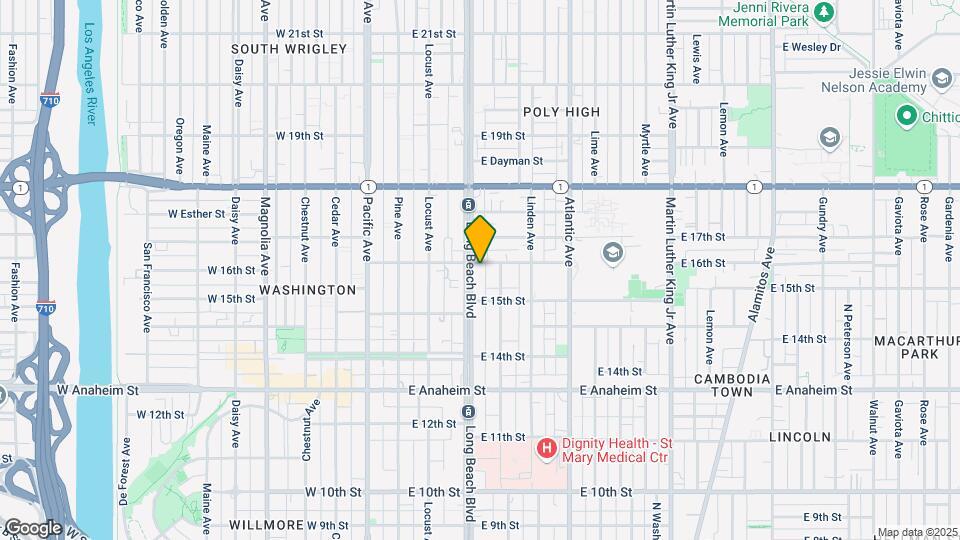 1598 Long Beach Blvd-Unit -209 Map and Location Details