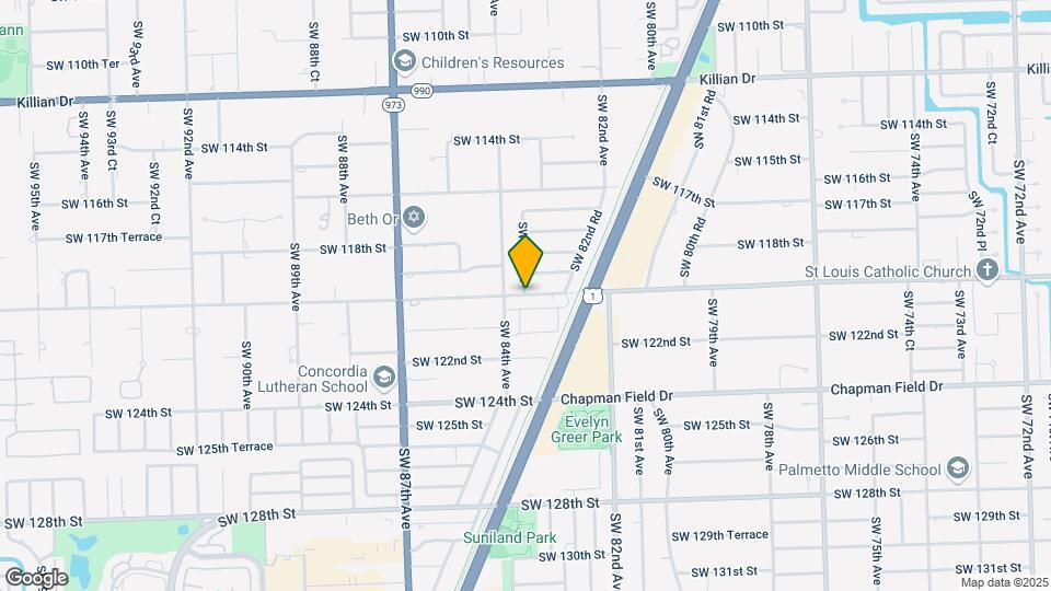 8314 SW 120th Ter Map and Location Details