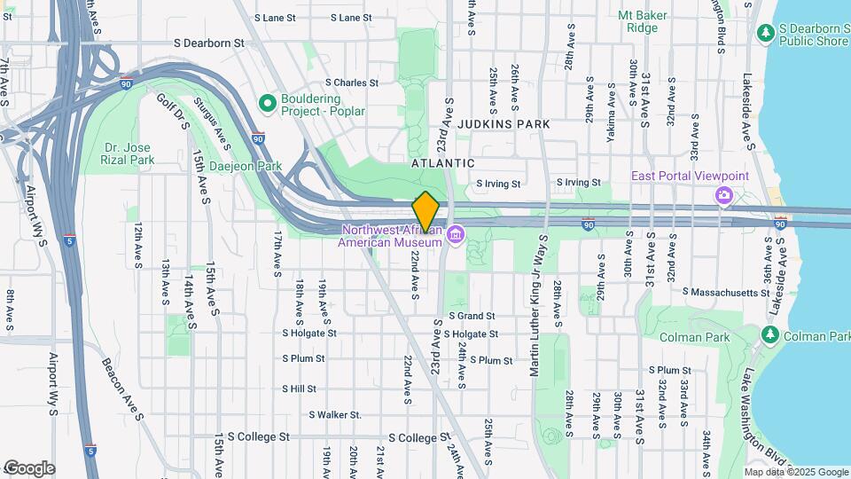2207 S Atlantic St Map and Location Details