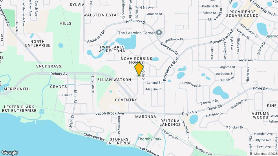 381 Coventry Estates Blvd Mapa y Detalles de la Ubicación