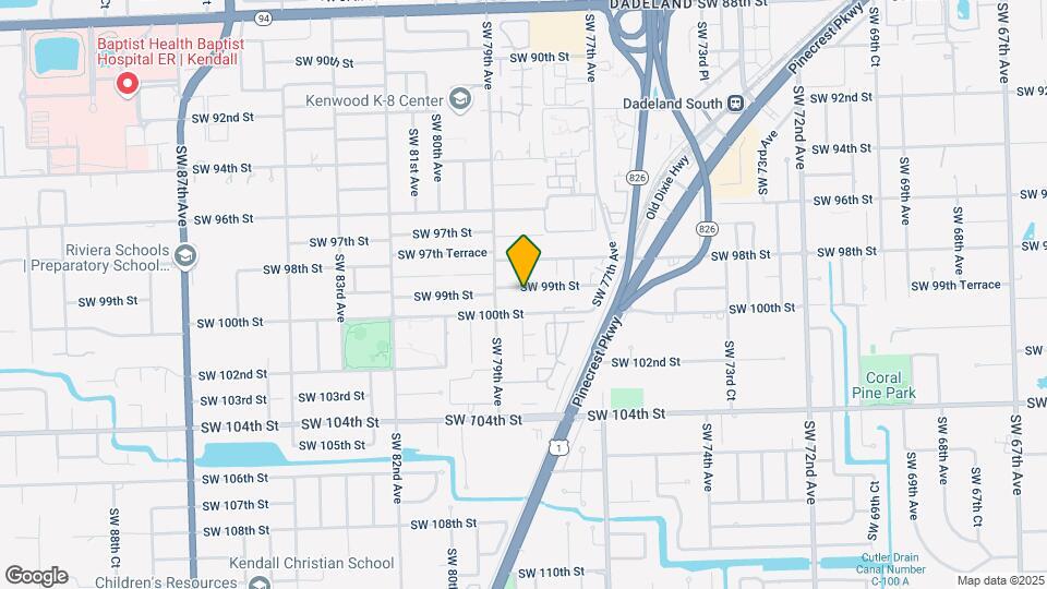 7850 SW 99th St Mapa y Detalles de la Ubicación