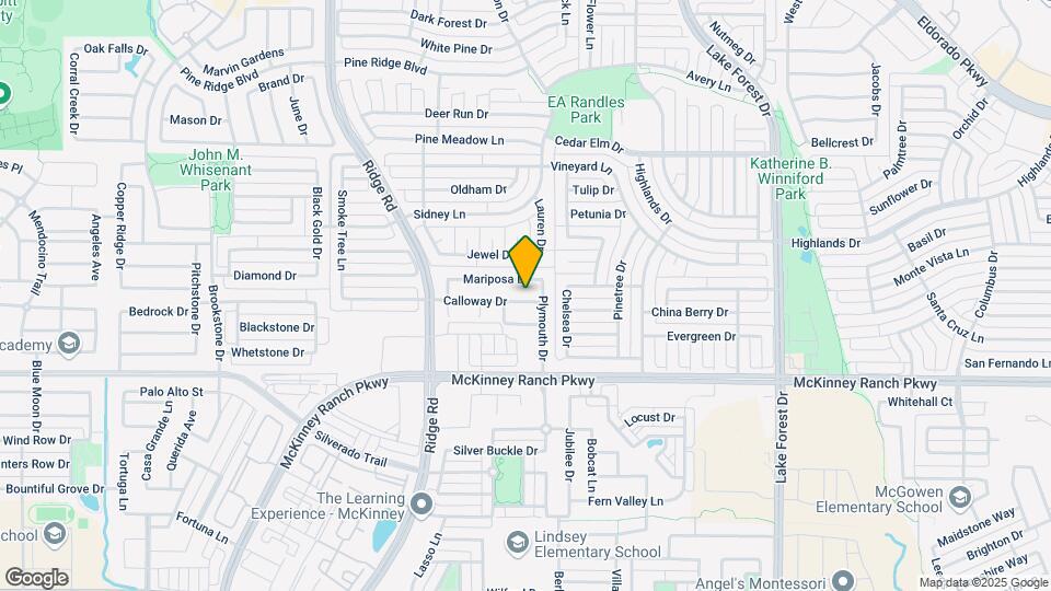 5712 Calloway Dr Map and Location Details