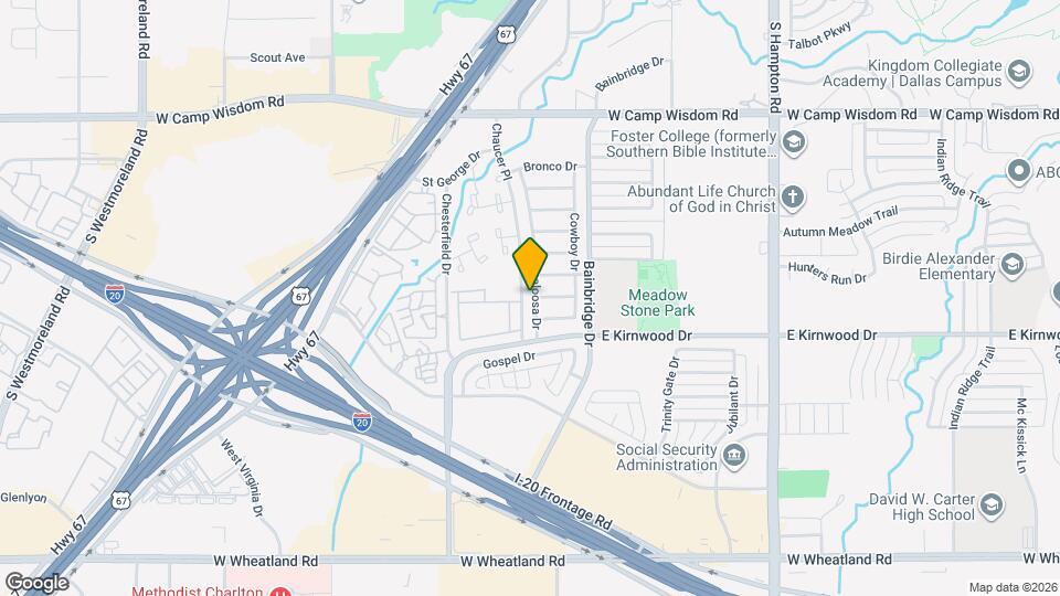 3129 Appaloosa Dr Map and Location Details