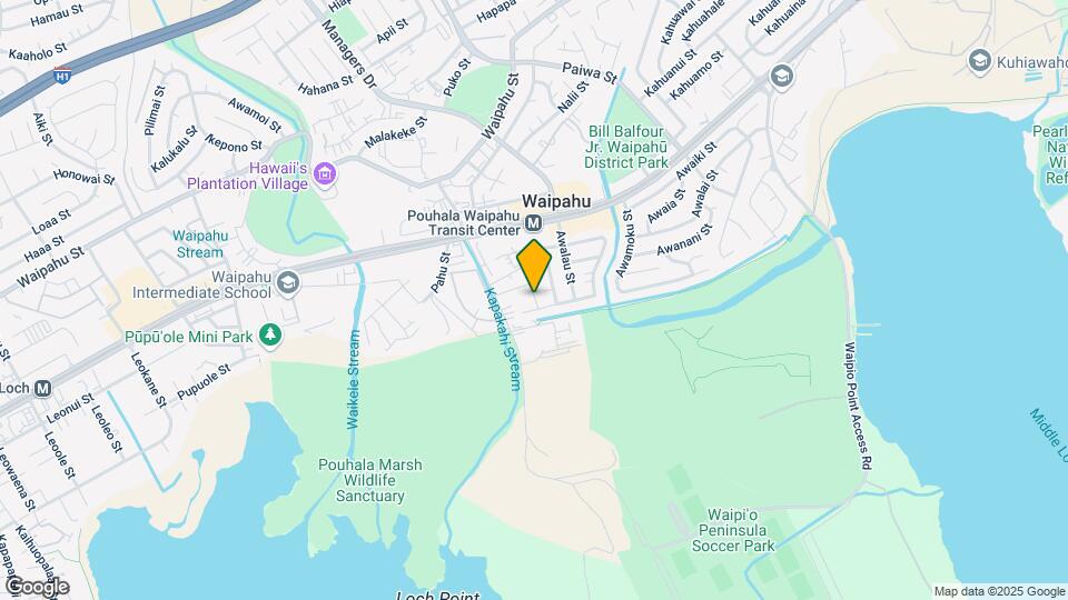 Waipahu West Map and Location Details