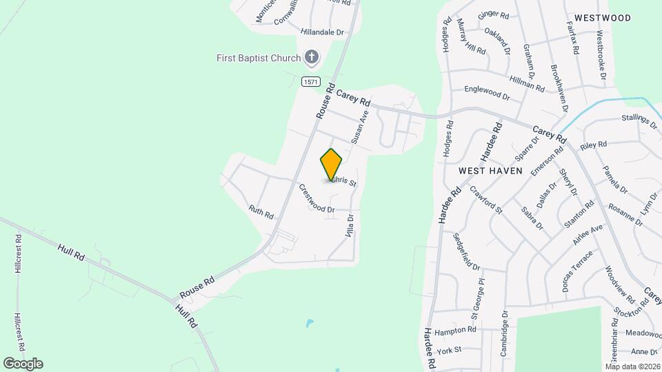 3220 Chris St Map and Location Details