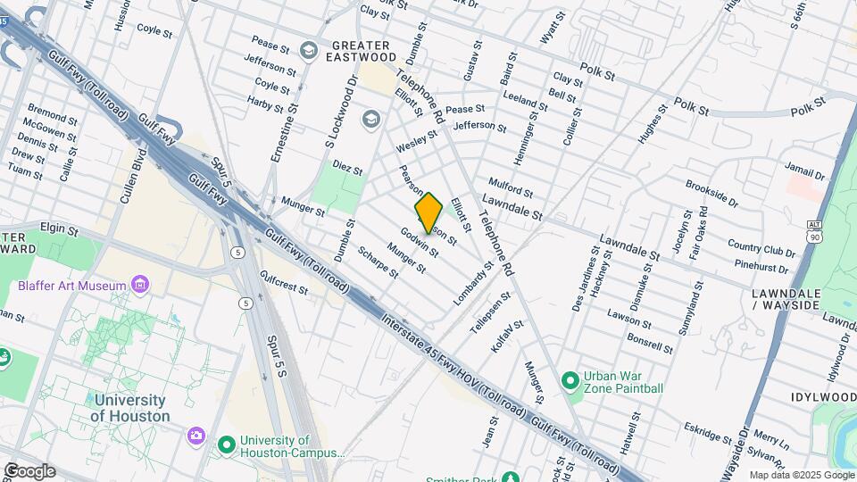 1501 Godwin St Map and Location Details