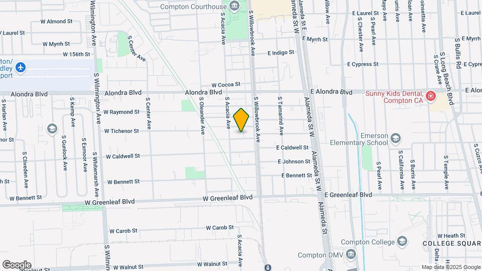 205 W Tichenor St Map and Location Details