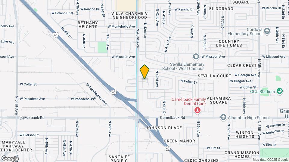 5243 N 42nd Pkwy Map and Location Details
