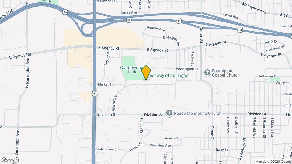 2602 Flint Hills Dr Map and Location Details