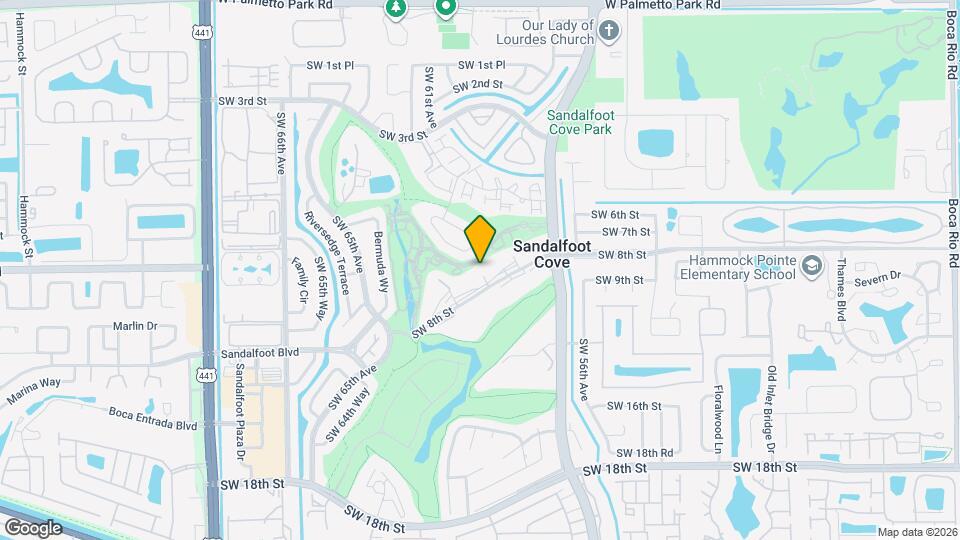 9235 SW 8th St, Unit 106 Map and Location Details