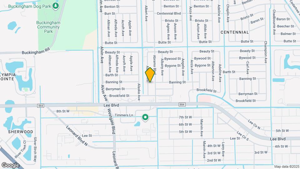 818 Albert Ave Map and Location Details