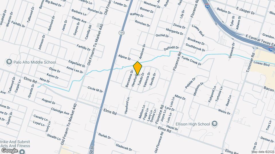 3300 Hereford Ln Map and Location Details