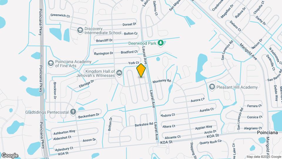 637 Baldwin Dr Map and Location Details