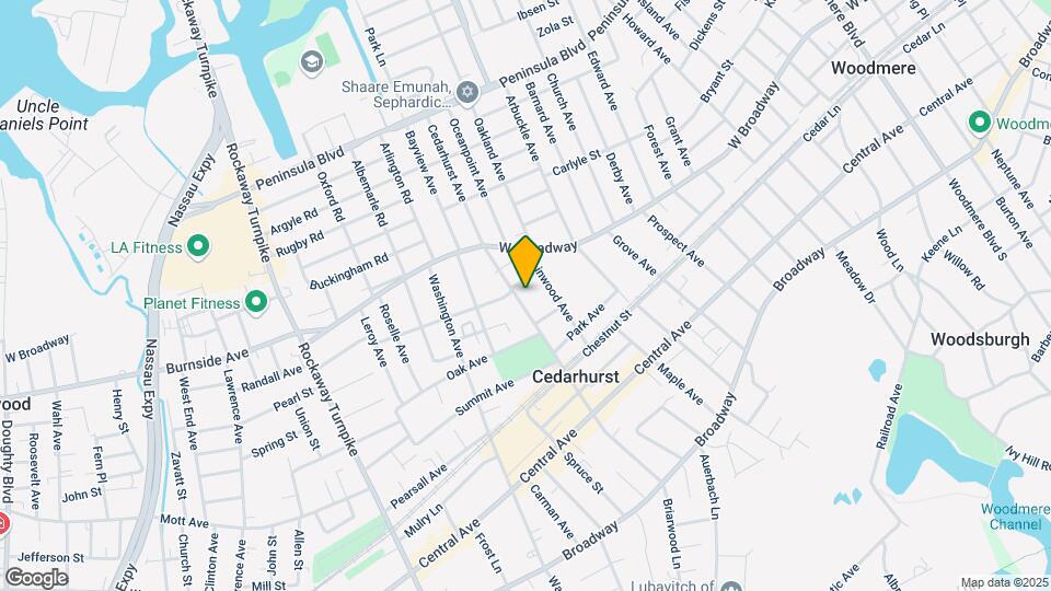 280 Cedarhurst Ave Map and Location Details