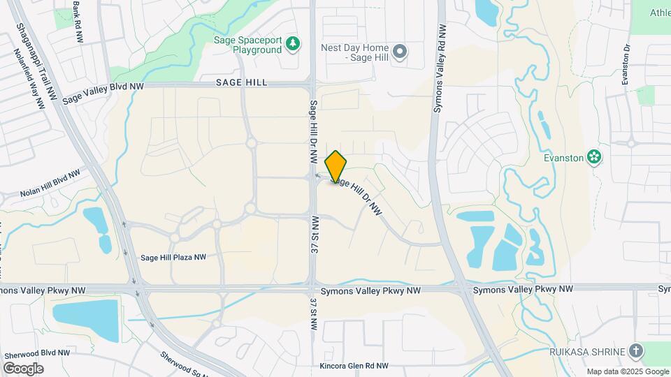 3727-3727 Sage Hill Dr NW Map and Location Details