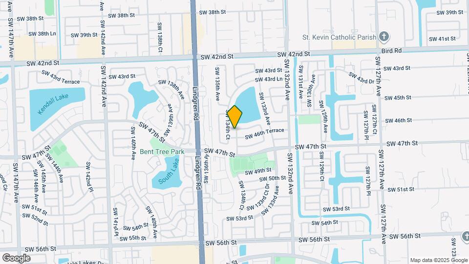 4610 SW 134th Ave Map and Location Details