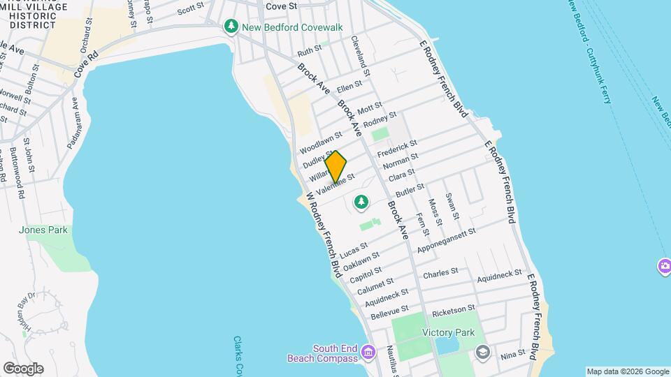 60 Valentine St, Unit 2 Map and Location Details