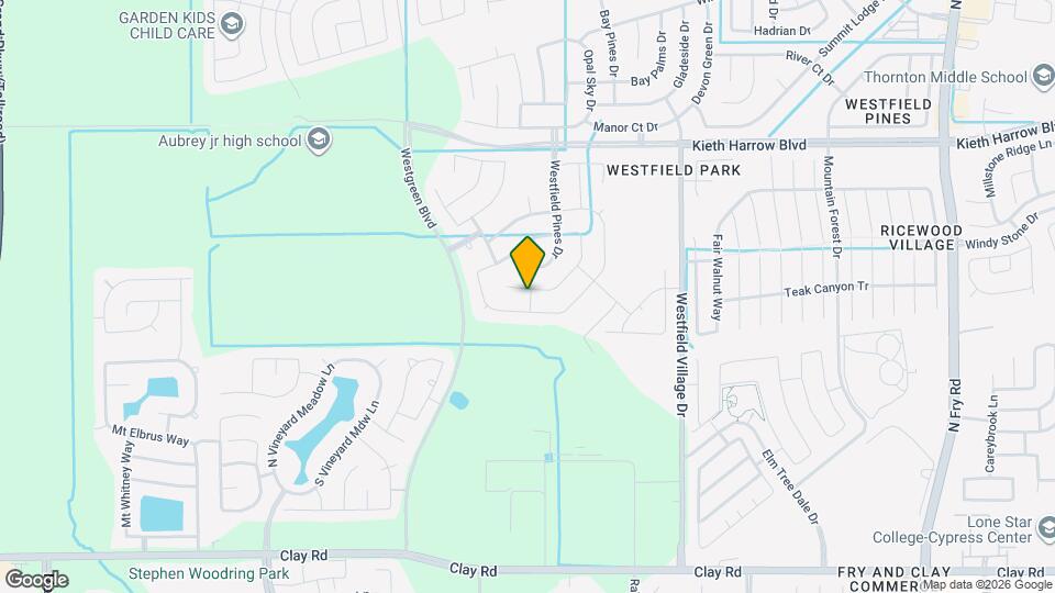 20903 Westfield Terrace Trl Map and Location Details