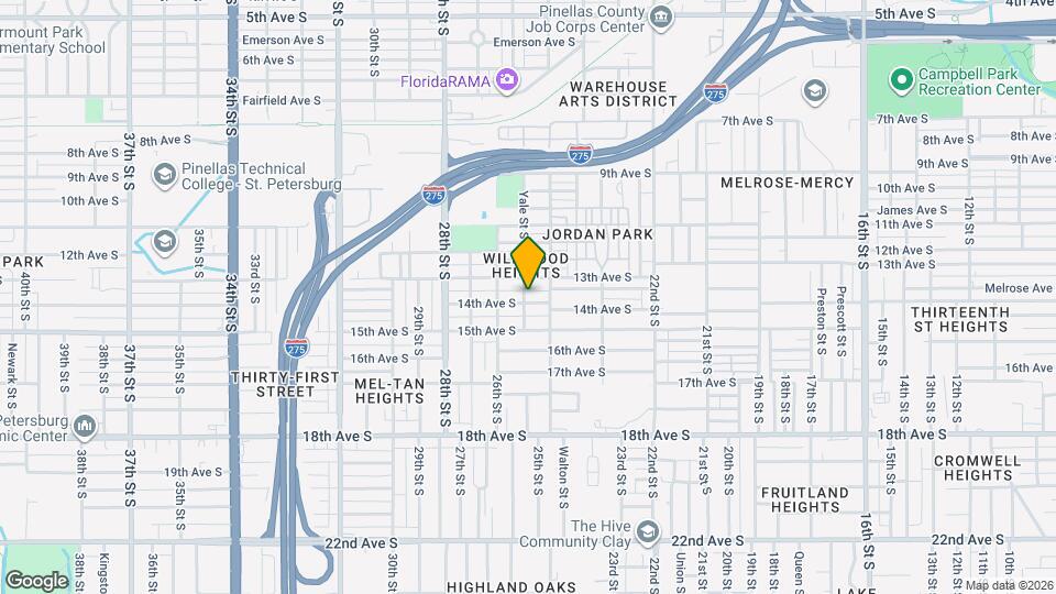 2547 14th Ave S Map and Location Details