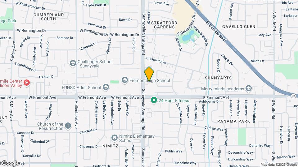 The Orchard at Sunnyvale Mapa y Detalles de la Ubicación
