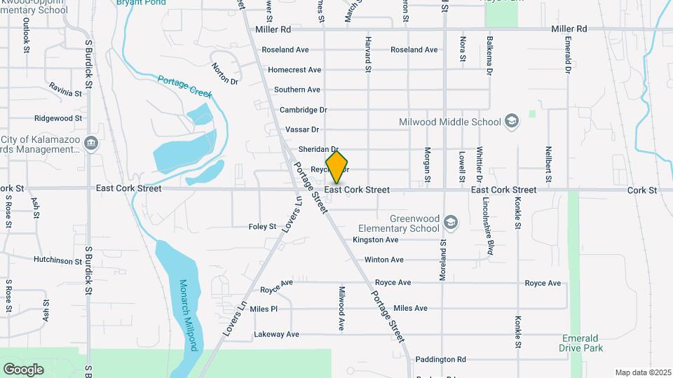 1233 E Cork St, Unit 1233 Map and Location Details