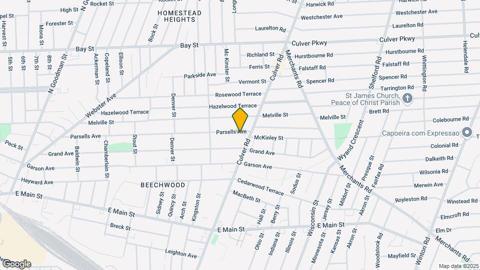 535 Parsells Ave Mapa y Detalles de la Ubicación