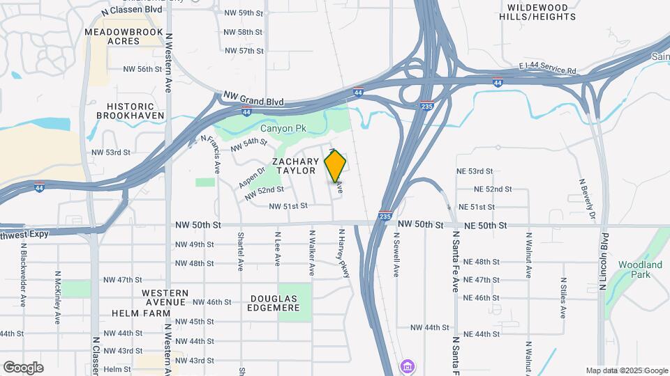 5228 N Hudson Ave Map and Location Details