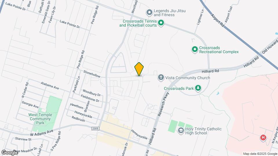 7328 Hudson Grove Dr Map and Location Details