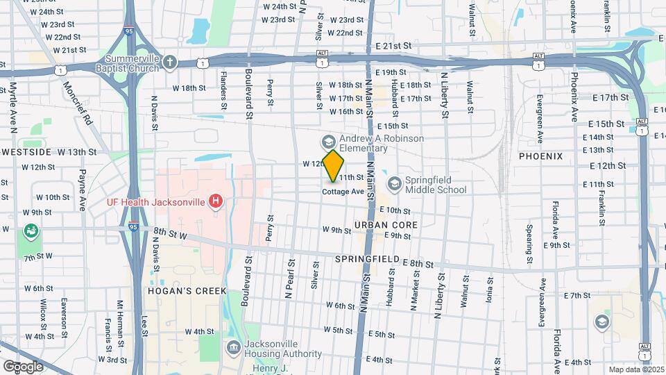 131 Cottage Ave Mapa y Detalles de la Ubicación