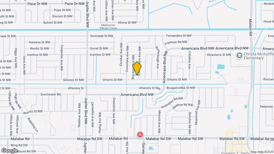 406 Commodore Ave NW Mapa y Detalles de la Ubicación